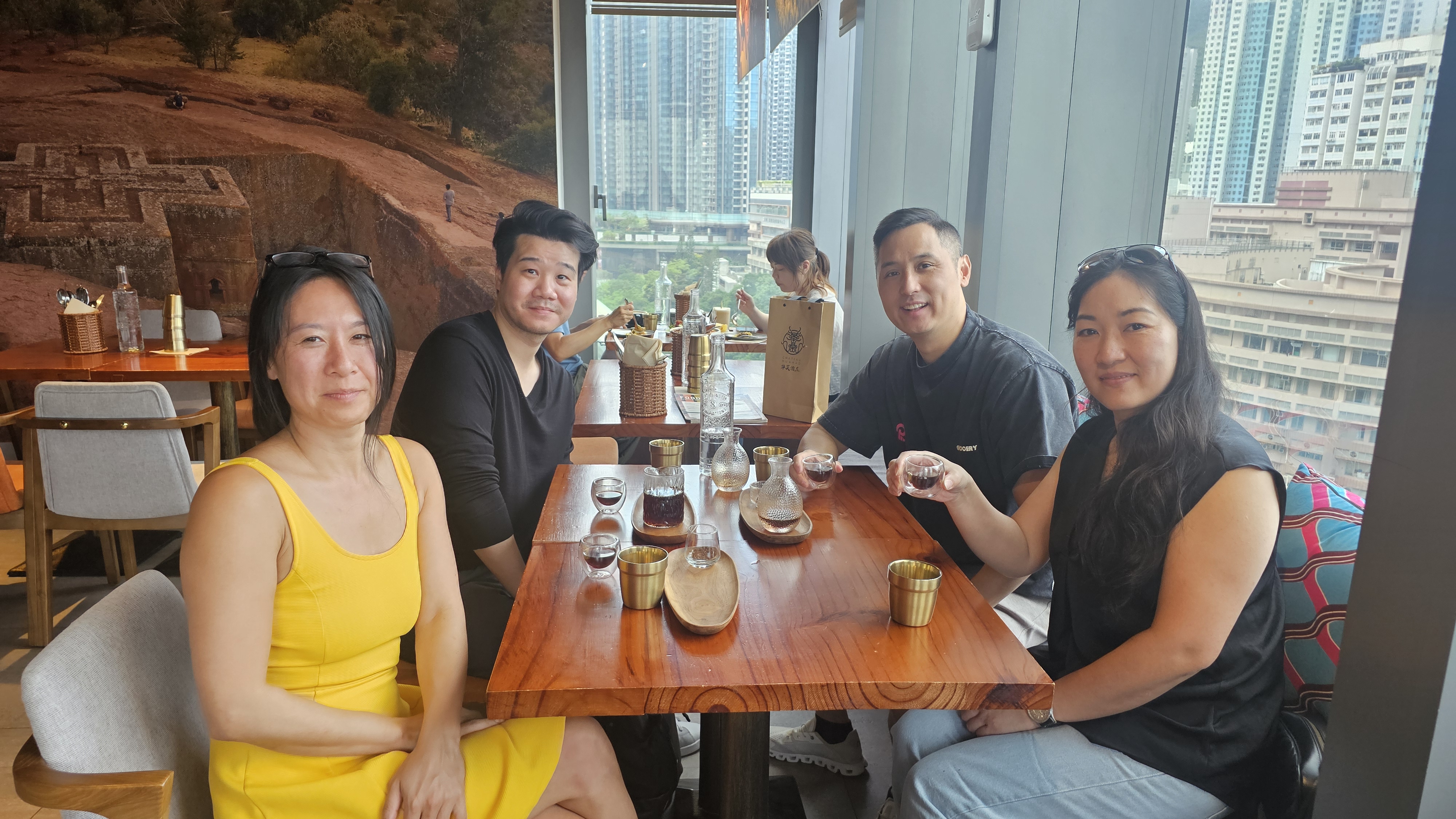 Meetup #3 at Africa Coffee & Tea,
                              Wong Chuk Hang, 20 June
